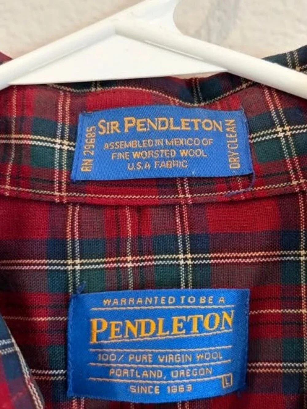 Pendleton excellent pre